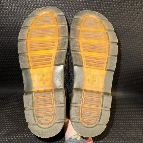 Dr. Martens Combs Y Black Zip Lace Up Comfort Combat Boots Women’s Size 6 - Picture 7 of 8